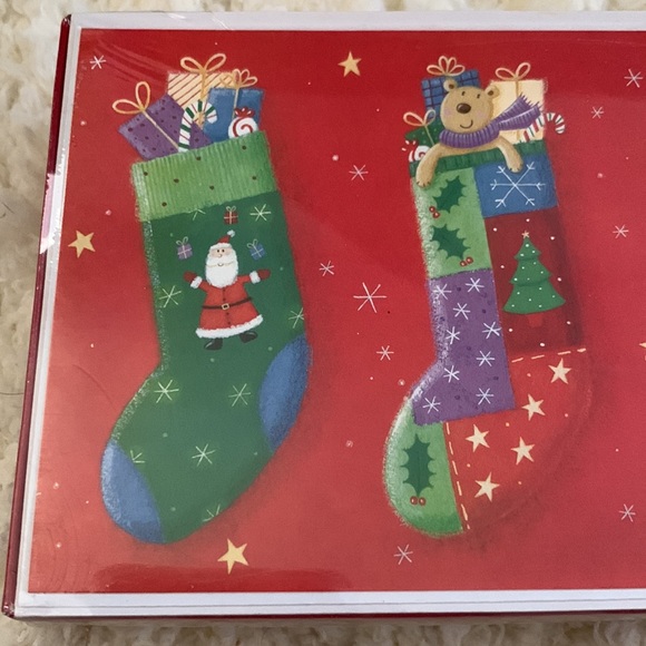 NIB Stockings Holiday Cards - Picture 2 of 4